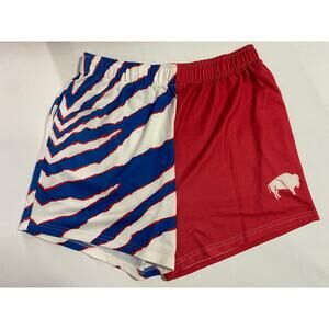 NFL Buffalo Bills Casual Shorts | Women's Size Large | Red & Blue